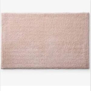 The Company Store Plush Spa Solid Bath Rug - Rose Quartz, 17 in. x 24 in